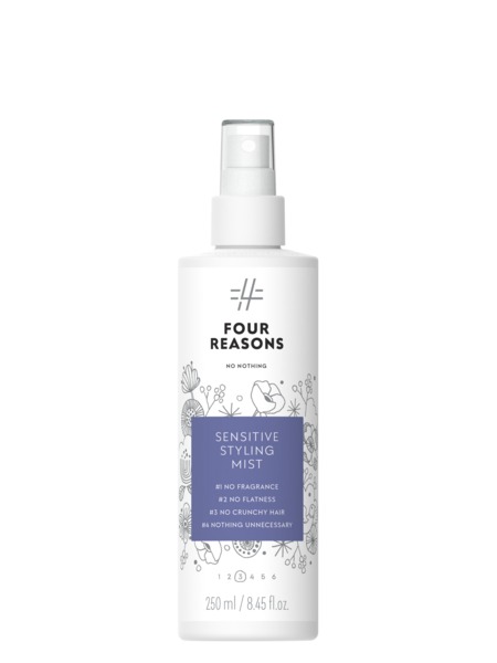 Four Reasons No Nothing Sensitive Styling Mist 250ml - hajusteeton muotoilusuihke - Kampausnesteet - 6418414036593 - 1