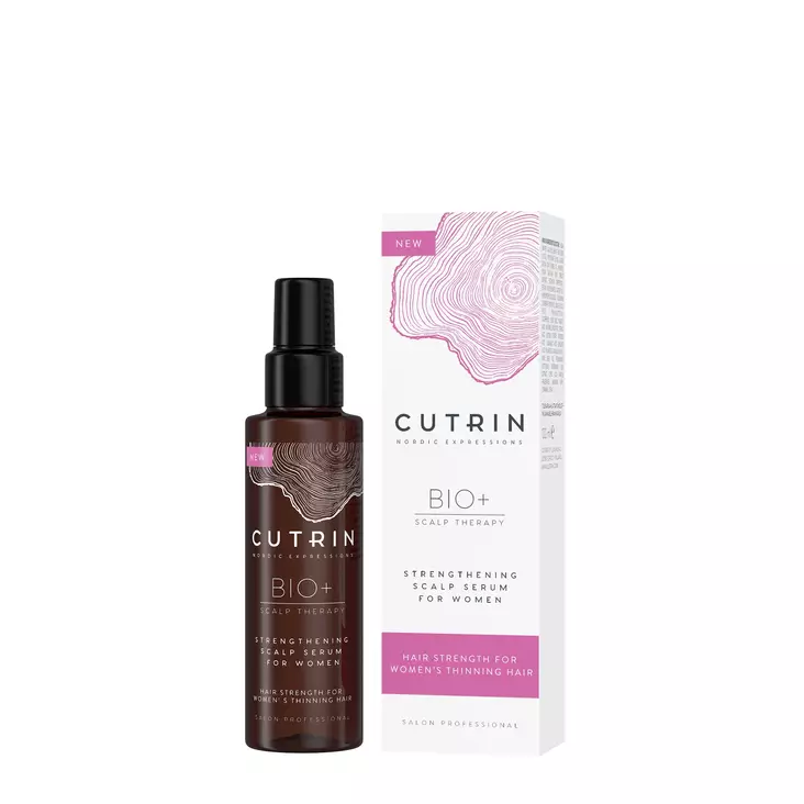 Cutrin Bio+ Strengthening Scalp Serum for Women 100ml - seerumi hiustenlähtöön - Jätettävät hiuspohjahoidot - 6412600550115 - 1