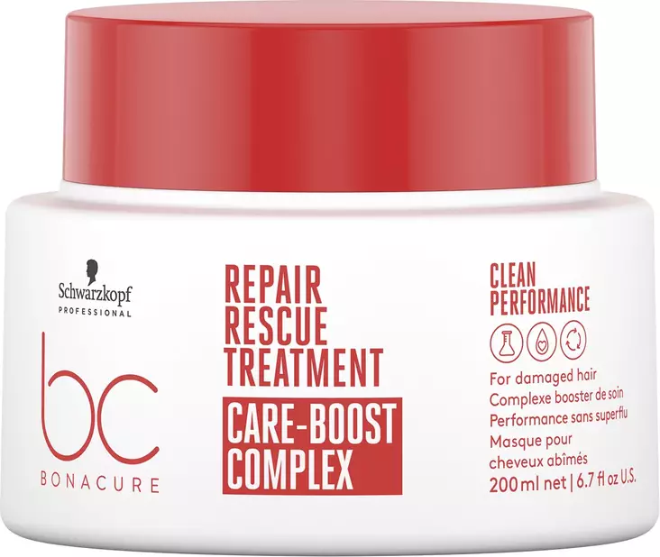 Bonacure Repair Rescue Treatment 200ml - hiusnaamio kuiville hiuksille - Korjaavat hiusnaamiot - 5000157 - 3