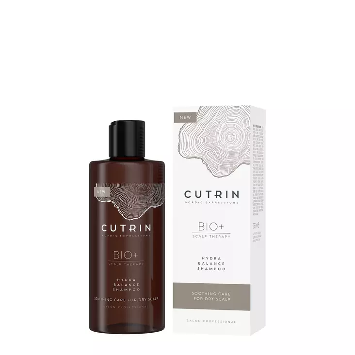 Cutrin Bio+ Hydra Balance Shampoo 250ml - kuivalle hiuspohjalle - Kosteuttavat shampoot - 6412600550009 - 1
