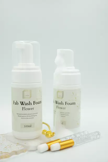 Fab Wash Foam Flower 100ml - Ripsipidennykset - 18500000 - 1