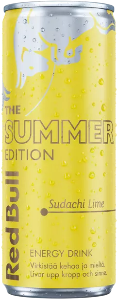 Red Bull The Summer Edition Sudachi Lime 250ml - Juomat - 83000020 - 2