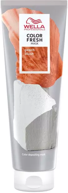 Wella Professional Color Fresh Mask Peach BIush 150ml - Color mask vaaleille hiuksille - 13840010 - 1
