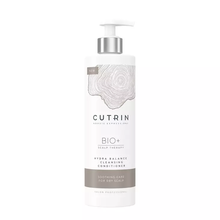 Cutrin Bio+ Hydra Balance Cleansing Conditioner 400ml - hoitoaine kuivalle hiuspohjalle - Kosteuttavat hoitoaineet - 6412600550030 - 1