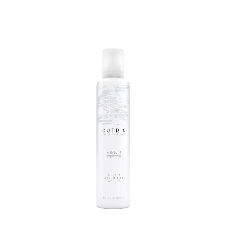 Cutrin Vieno Sensitive Volumizing Mousse 300ml - hajusteeton muotovaahto - Sensitive hiustuotteet - 6412600128260 - 1
