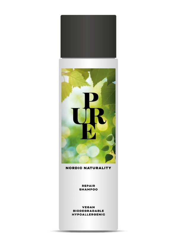 PURE Repair Shampoo 300ml - kuiville hiuksille - Korjaavat shampoot - 7000410 - 1