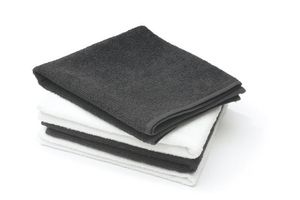 Sibel Puuvillapyyhe 50x80cm musta (3500302) - Kodinhoito - 15000050 - 3