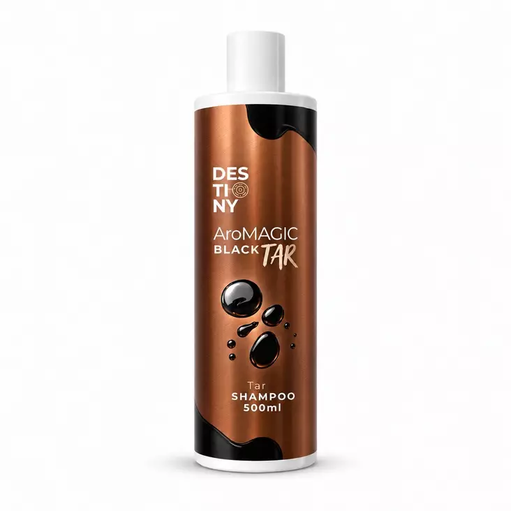 Destiny Aromagic Black Tar Shampoo 500ml - Kosteuttavat shampoot - 18400010 - 1