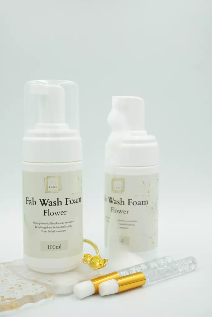Fab Wash Foam Flower 100ml - Ripsipidennykset - 18500000 - 1