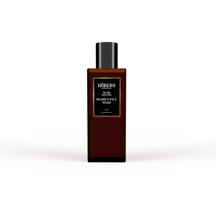 Noberu Stockholm Beard & Face Wash 130ml - Miesten ihonhoitotuotteet - 10810010 - 1