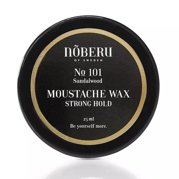Noberu Stockholm Moustache Wax Strong Hold 25ml - Miesten ihonhoitotuotteet - 10810000 - 1