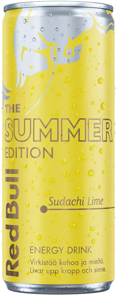 Red Bull The Summer Edition Sudachi Lime 250ml - Juomat - 83000020 - 2