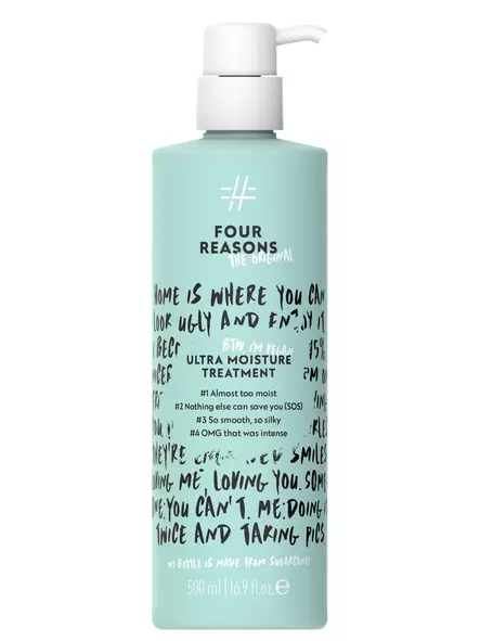 Four Reasons Original Ultra Moisture Treatment 500ml - hiusnaamio kuiville hiuksille - XXL koot - 6418414042631 - 1