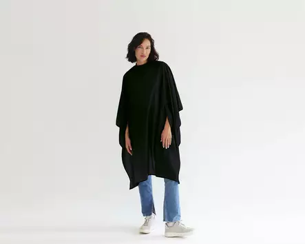 Trend Design Leikkauskappa Classic musta (1100S) - Kampaustarvikkeet - 15000041 - 2