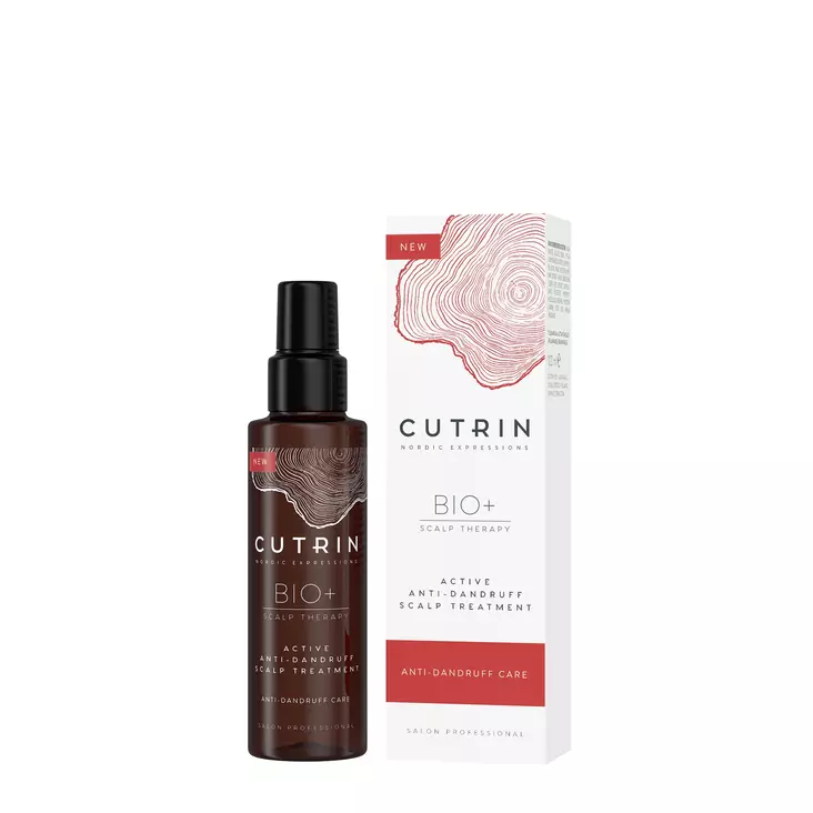 Cutrin Bio+ Active Anti-Dandruff Scalp Treatment 100ml - hilseilevälle hiusphjalle - Jätettävät hiuspohjahoidot - 6412600550061 - 1