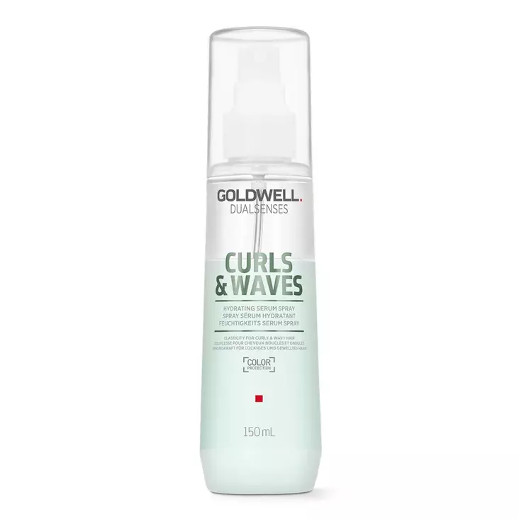 Dualsenses Curls & Waves Hydrating Serum Spray 150ml - hoitosuihke kiharille hiuksille - Jätettävät hoidot kihariin hiuksiin - 4021609061571 - 2