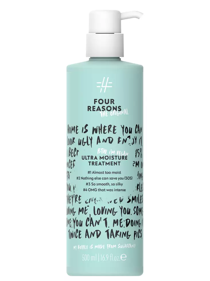 Four Reasons Original Ultra Moisture Treatment 500ml - hiusnaamio kuiville hiuksille - XXL koot - 6418414042631 - 1