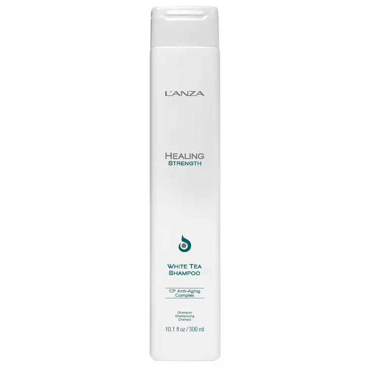 Lanza Healing Strength White Tea Shampoo 300ml - hauraille hiuksille - Shampoot vaurioituneille hiuksille - 654050150101 - 1