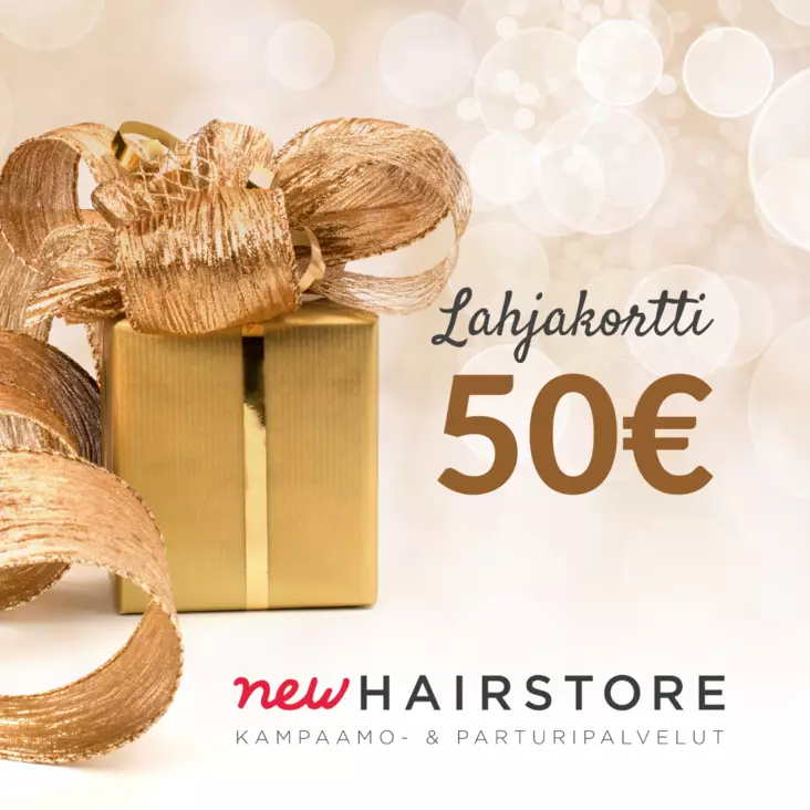 New Hairstore Lahjakortti 50€ - Lahjakortit - 21000001 - 1