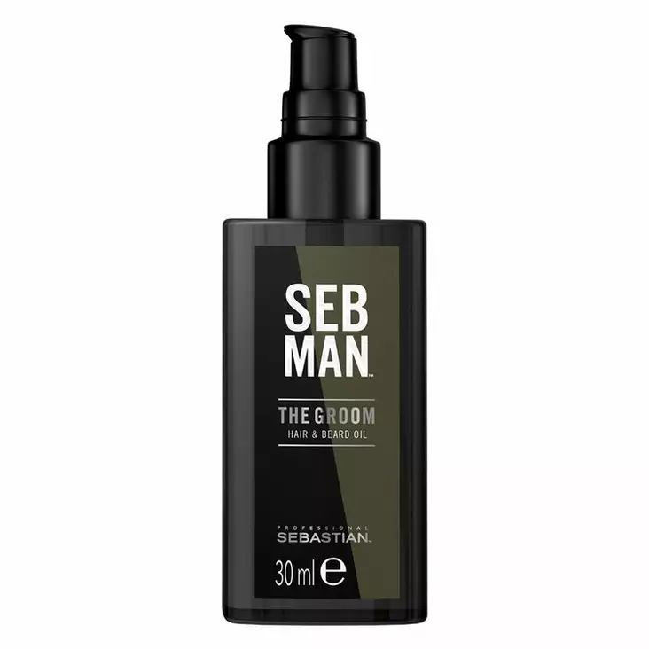 Sebastian Seb Man The Groom Hair&Beard Oil 30ml - Miesten ihonhoitotuotteet - 13200061 - 1
