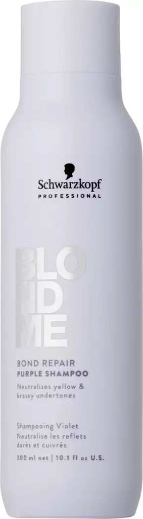 BlondMe Bond Repair Purple Shampoo 300ml - Hopeashampoot - 5430071 - 1
