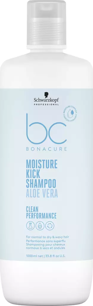 Bonacure Moisture Kick Shampoo 1000ml - XXL koot - 5200011 - 4