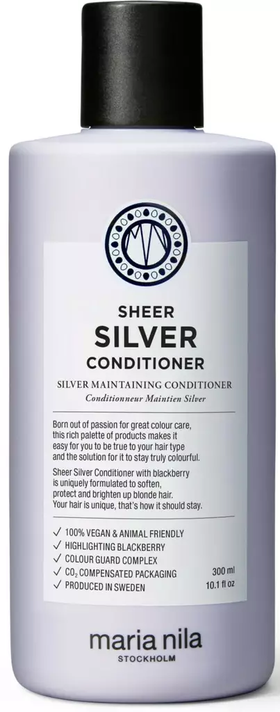 Maria Nila Sheer Silver Conditioner 300ml - Hopeahoitoaineet - 37000041 - 2