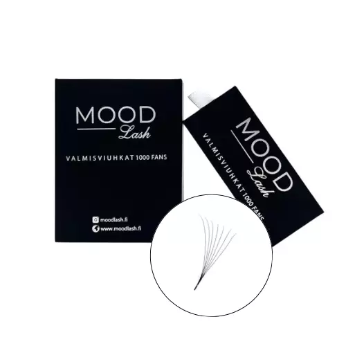 MoodLash valmisviuhkat 7D CC | NARROW FANS 0.03 - Ripsipidennykset - M18500011 - 1