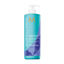Moroccanoil Blonde Perfecting Purple Shampoo 500ml - XXL koot - 7300011 - 1