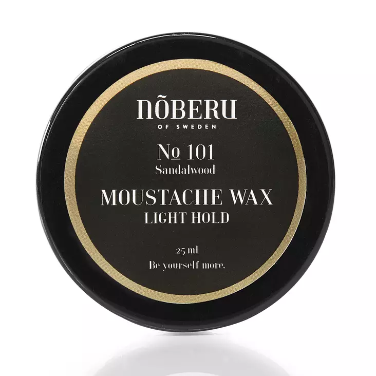 Noberu Stockholm Moustache Wax Light Hold 25ml - Miesten ihonhoitotuotteet - 10810001 - 1