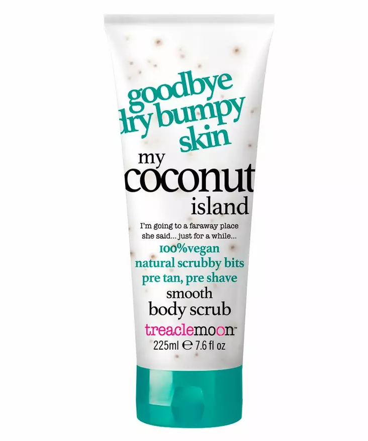Treaclemoon My Coconut Island Body Scrub 225ml - Vartalonhoitotuotteet - 4310021 - 1