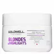 Dualsenses Blondes&Highlights 60 sec Treatment 200ml - hiusnaamio vaaleille hiuksille - Hopeahiusnaamiot - 4021609061212 - 1