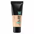 Maybelline Fit Me Matte & Poreless Foundation 105 Natural Ivory 30ml - Meikkivoiteet - 24100012 - 1