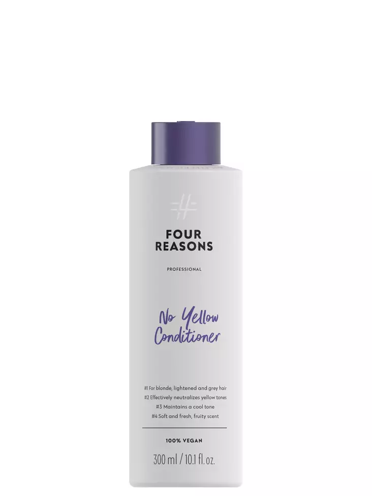 X Four Reasons Professional No Yellow Conditioner 300ml - Hopeahoitoaine. - Outlet / Kolikolla kampaamotuotteita - 10000572 - 1