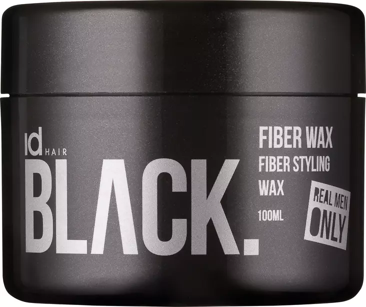 IdHAIR Black Fiber Wax - Fiber Styling Wax 100ml - hiusvaha - Parturituotteet - 5704699871082 - 1