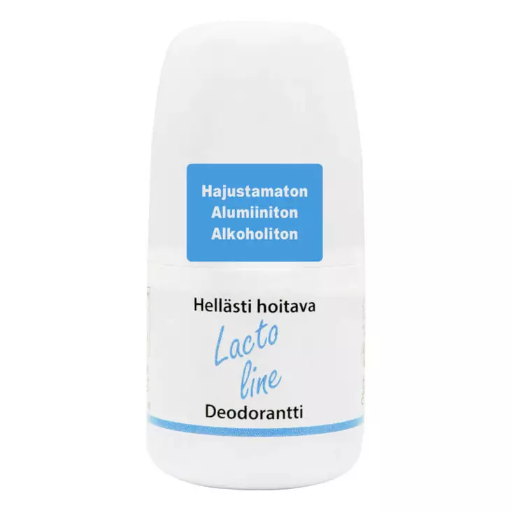 Lacto Line Deodorantti hajustamaton (sininen) 75ml - Deodorantit - 19000082 - 1
