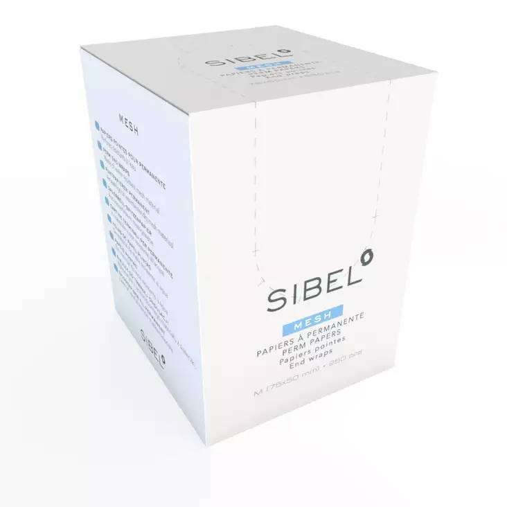 Sibel Mesh latvapaperi 250kpl (4330231) - Permanenttitarvikkeet - 15000452 - 1