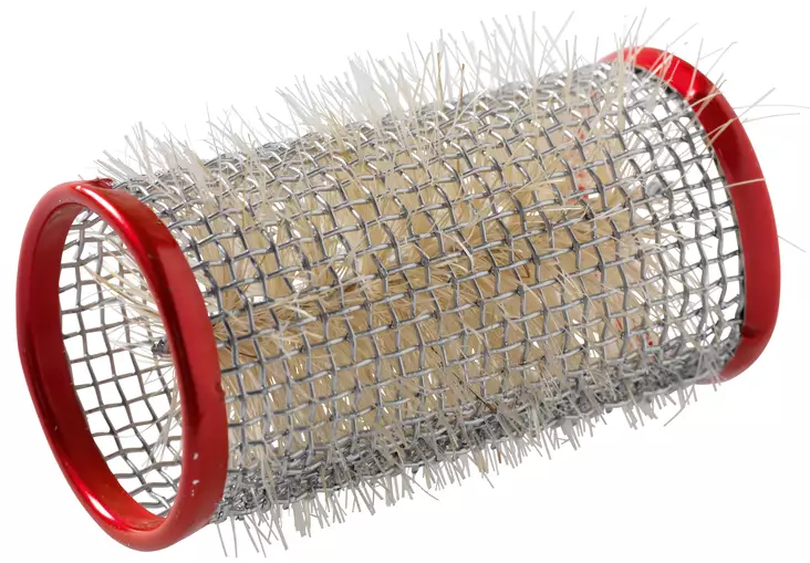 X Sibel Metal Rollers Punanen 36mm (3123639) - Kampaustarvikkeet - 15000242 - 1