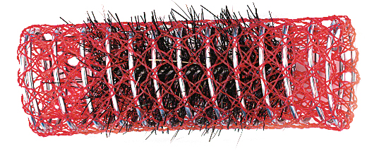 X Sibel Setting Rollers Pun.23mm (2210239) - Kampaustarvikkeet - 15000252 - 1