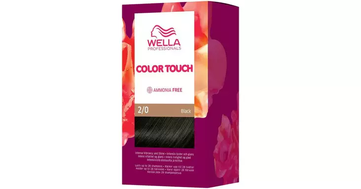Wella Color Touch 2/0 Black 130ml - Kestosävytteet - 13000192 - 2