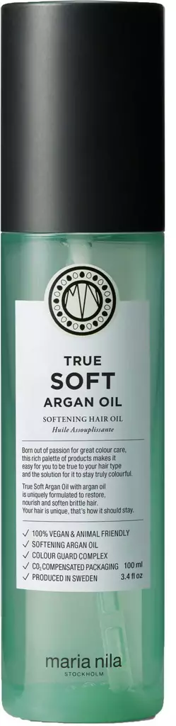Maria Nila True Soft Argan Oil 100ml - Hiusöljyt ja seerumit - 37000062 - 1