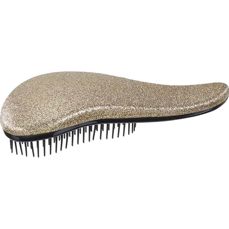 Sibel Mini Detangling Brush Glitter kulta - Harjat ja kammat - 15000792 - 1