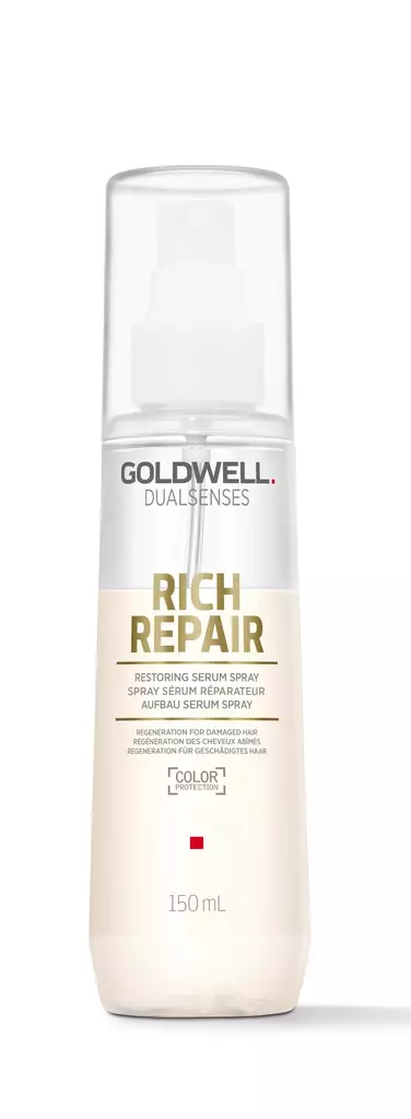 Dualsenses Rich Repair Restoring Serum Spray 150ml - hoitosuihke kuiville hiuksille - Jätettävät korjaushoidot hiuksiin - 4021609061403 - 1
