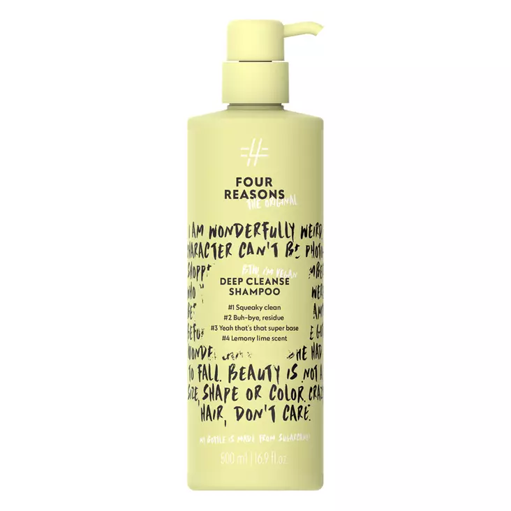 Four Reasons Original Deep Cleanse Shampoo 500ml - syväpuhdistava shampoo - XXL koot - 6418414040873 - 1