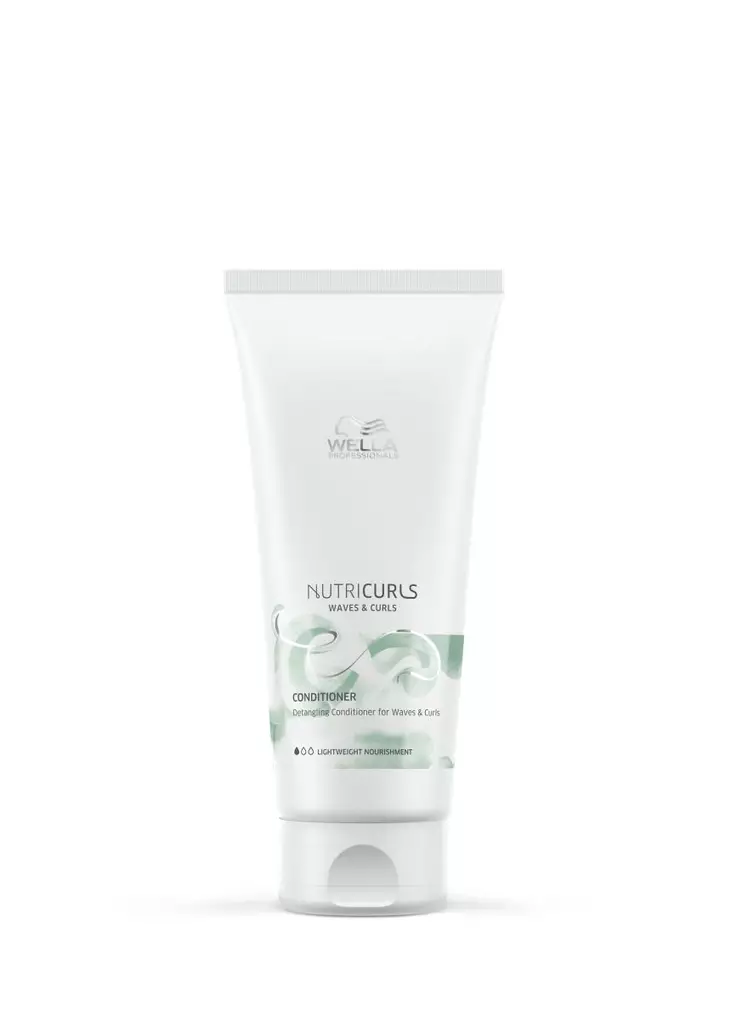 Wella NutriCurls Conditioner for Waves & Curls 200ml - hoitoaine kiharille hiuksille - Kiharien hiusten hoitoaineet - 13000113 - 1