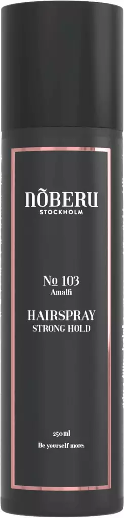 Noberu Stockholm Hairspray Strong Hold Amalfi 250ml - Hiuskiinteet - 10810013 - 1