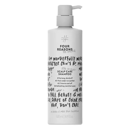 Four Reasons Original Scalp Care Shampoo 500ml - hiuspohjan hoitoon - XXL koot - 6418414041214 - 1