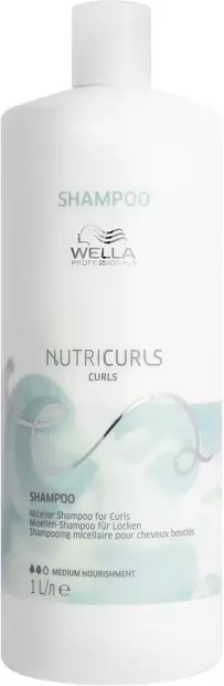 Wella NutriCurls Shampoo for Curls 1000ml - shampoo kiharille hiuksille - XXL koot - 13000144 - 2