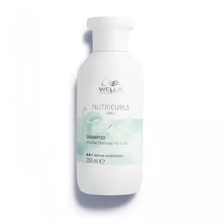 Wella NutriCurls Shampoo for Curls 250ml - shampoo kiharille hiuksille - Shampoot kiharille hiuksille - 13000264 - 1