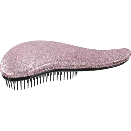 Sibel Mini Detangling Brush Glitter vaaleanpunainen - Harjat ja kammat - 15000794 - 1